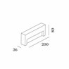 Wever & Ducré Reto Wall Surface Outdoor 2.0 Wandlampe