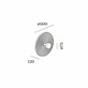 Wever & Ducré Tapis 1.0 Wandlampe