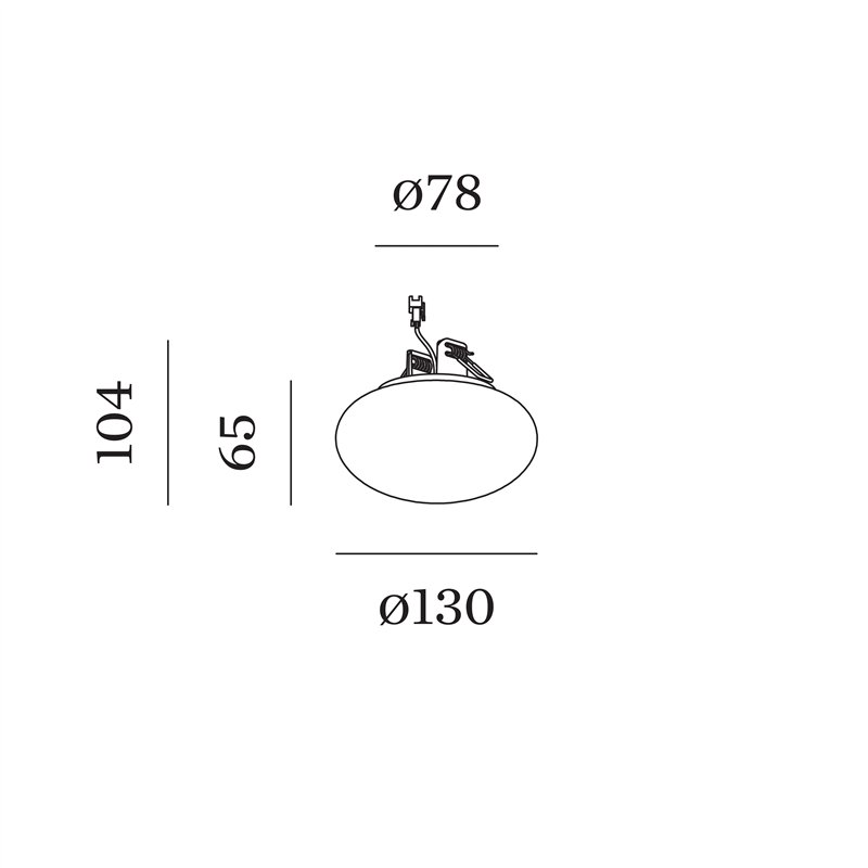 Wever & Ducré Perlez IP44 1.0 Einbaustrahler