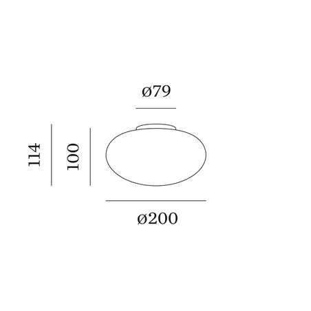 Wever & Ducré Perlez IP44 Surface 3.0 Ceiling lamp