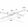 Wever & Ducré Perlez Grid 1.0 Ceiling lamp