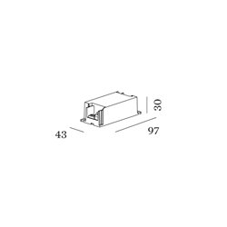 Wever & Ducré Driver 28W | 700mA | 6-40V | DALI-2