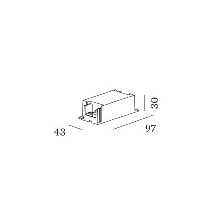Wever & Ducré Driver 28W | 700mA | 6-40V | DALI-2