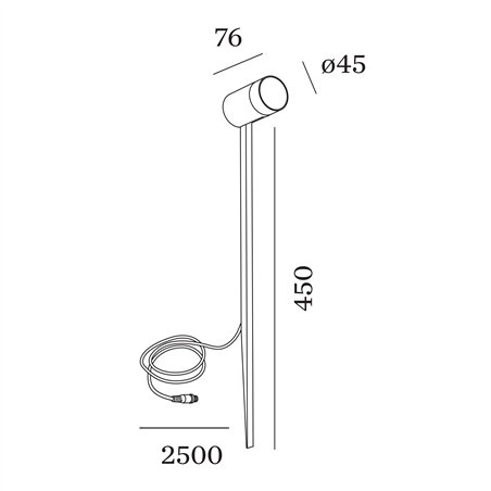 Wever & Ducré GEO 2.0 Garden lamp