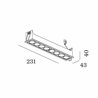 Wever & Ducré LINOO 8.0 Recessed spot