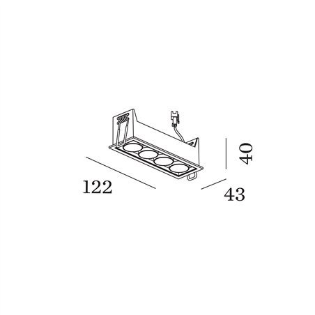 Wever & Ducré LINOO 4.0 Recessed spot