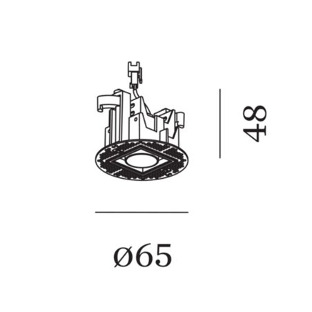 Wever & Ducré LINOO trimless 1.0 Recessed spot
