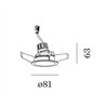 Wever & Ducré DEEP ADJUST petit IQ 1.0 Einbauspot