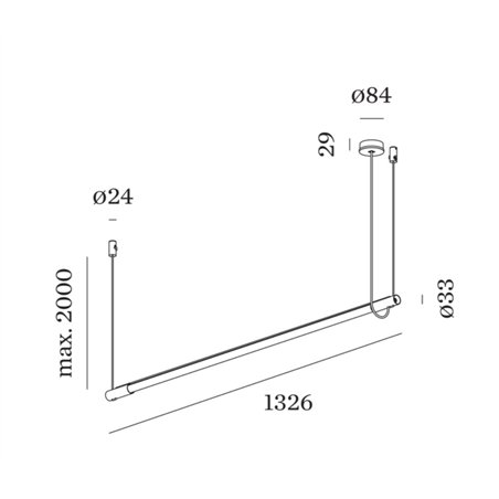 Wever & Ducré DARF 3.1 Suspension lamp