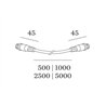 Wever & Ducré 24V PLUG & PLAY SYSTEM EXTENSION CABLE 0,5 m