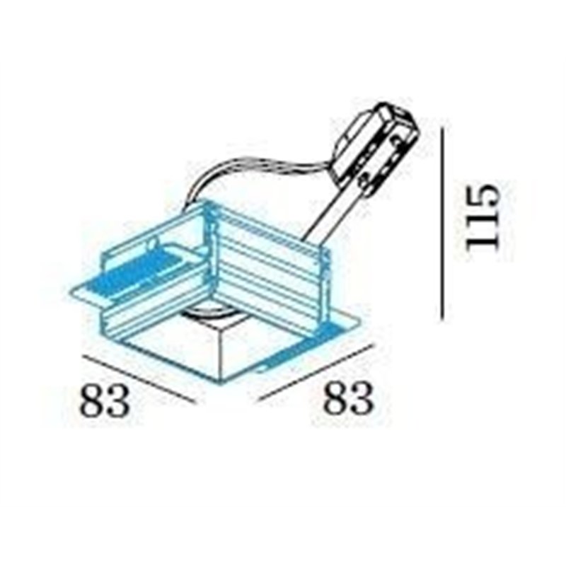 Wever & Ducré Strange Trimless 1.0 PAR16 Einbaustrahler