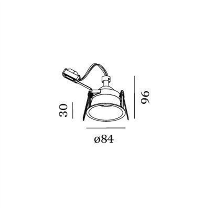 Wever & Ducré Deeper 1.0 PAR16 Drahtfedern Einbaustrahler