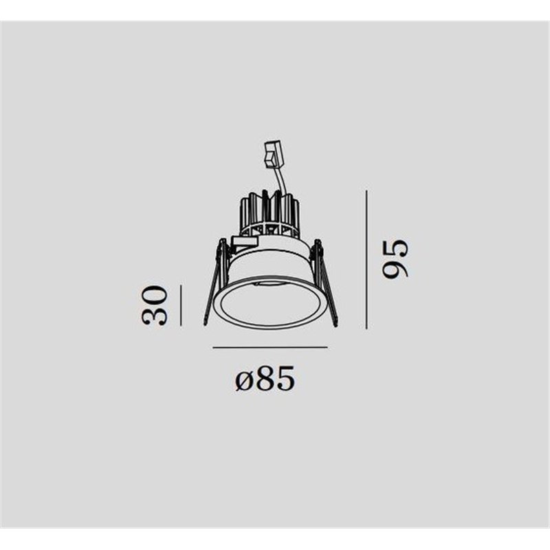 Wever & Ducré Deeper IP44 1.0 LED Einbaustrahler