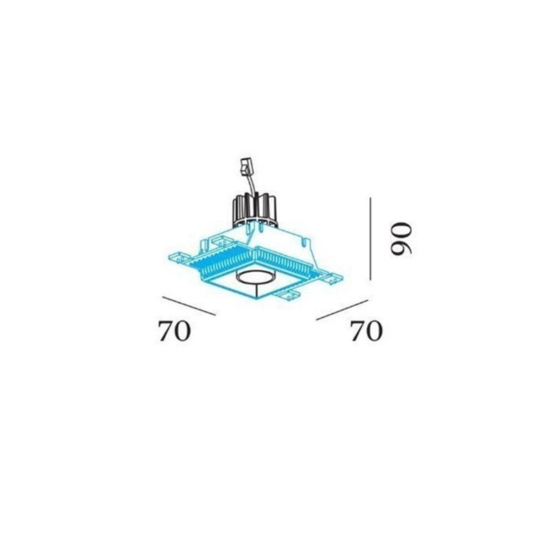 Wever & Ducré Sneak Trimless 1.0 LED Einbaustrahler