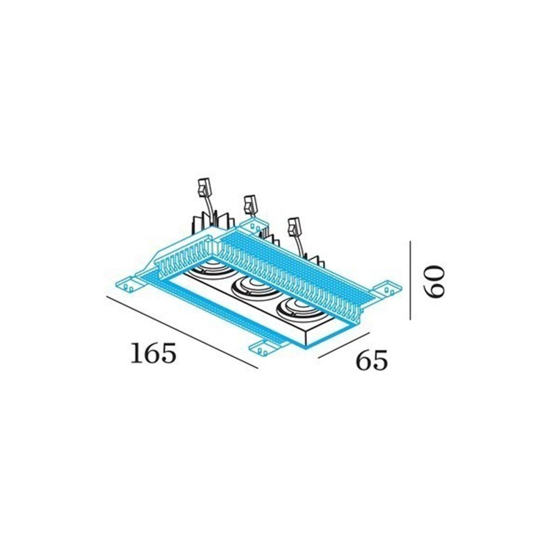 Wever & Ducré Strange Petit Trimless 3.0 LED Einbaustrahler