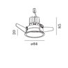 Wever & Ducré Deep 1.0 LED Blattfedern Einbaustrahler