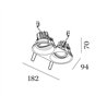 Wever & Ducré Deep Adjust 2.0 LED Einbaustrahler