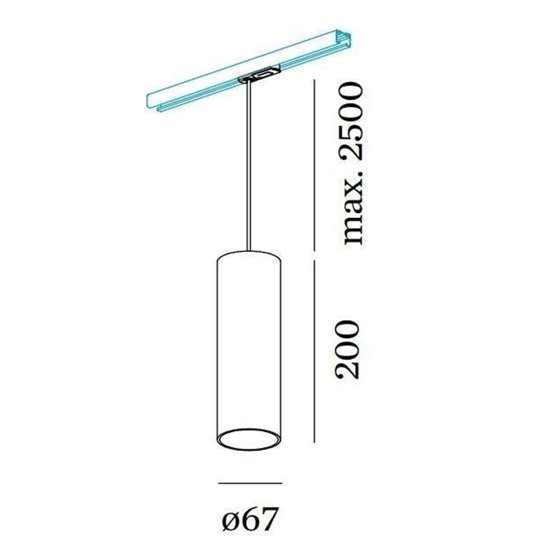 Wever & Ducré Ray On Track 2.0 PAR16 3-phase Schienenbeleuchtung