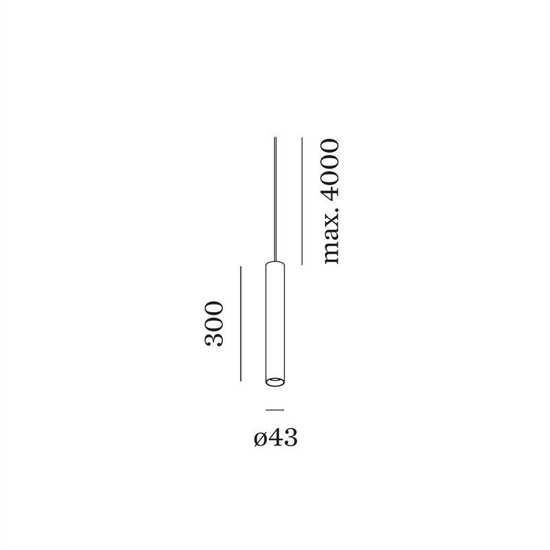 Wever & Ducré RAY SUSPENDED mini 3.0 PAR11 Hängelampe
