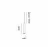 Wever & Ducré RAY SUSPENDED mini 3.0 PAR11 Suspension lamp