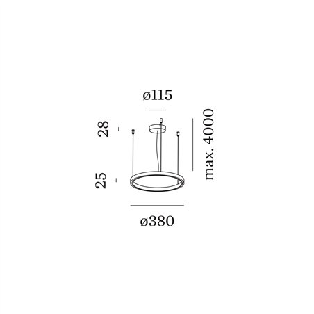 Wever & Ducré Kujo 1.0 Suspension lamp