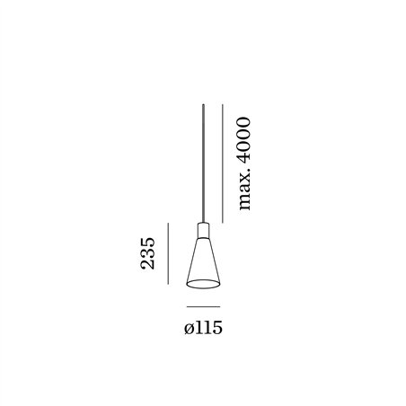 Wever & Ducré Odrey 1.5 Suspension lamp