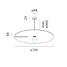 Wever & Ducré Mirro Suspended 3.0 Suspension lamp