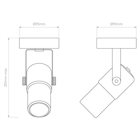Astro Stage Single | Ceiling lamp