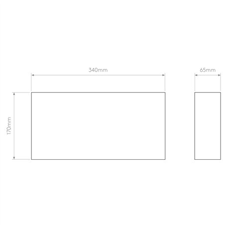 Astro Tile 340 Phase | Wall lamp