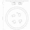 Astro Ceiling Base 460 | Ceiling lamp