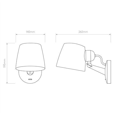 Astro Imari Adjustable Wall | Wall lamp