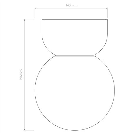 Astro Lyra Ceiling 140 | Ceiling lamp