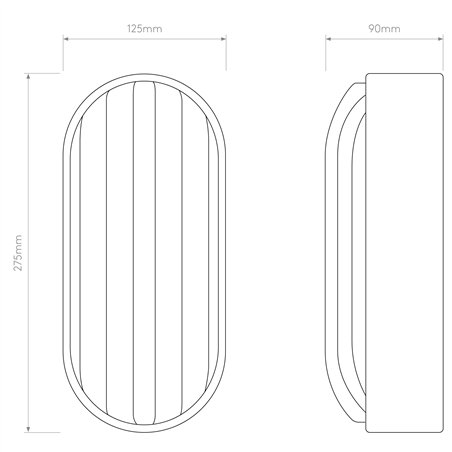 Astro Montreal Oval | Wall lamp