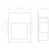Astro Borgo 90 | Recessed spot
