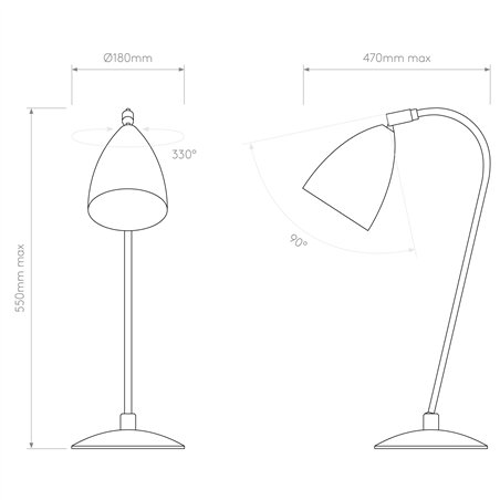 Astro Joel Table | Table lamp