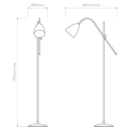 Astro Joel Floor | Floor lamp