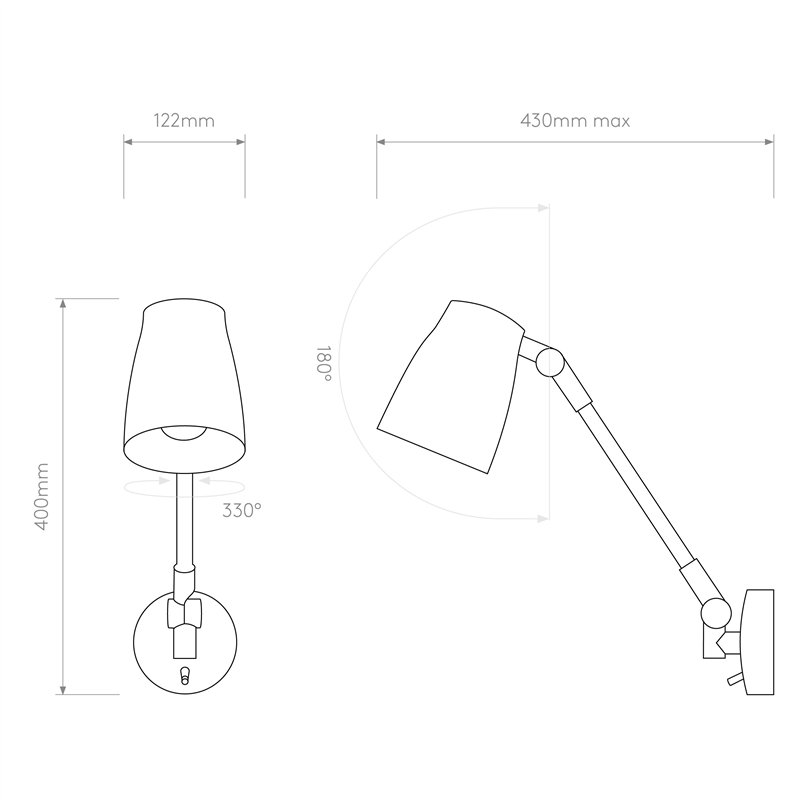 Astro Atelier Grande | Wandlampe