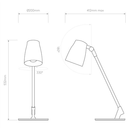 Astro Atelier Desk | Table lamp