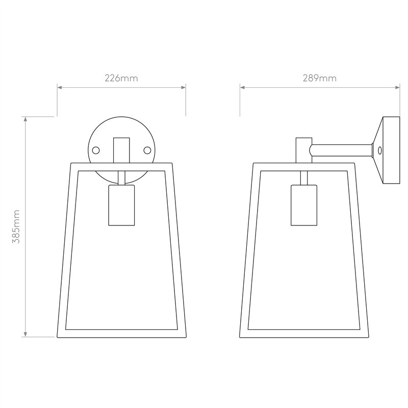 Astro Calvi Wall 305 | Wandlampe