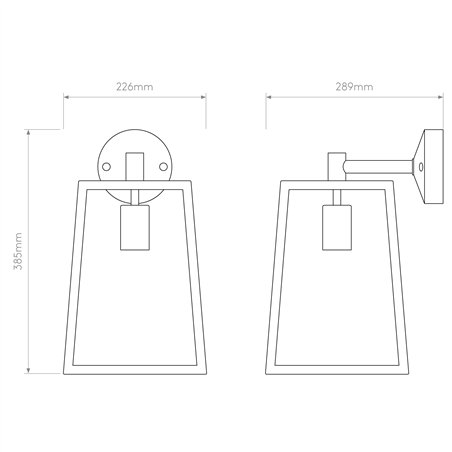 Astro Calvi Wall 305 | Wall lamp