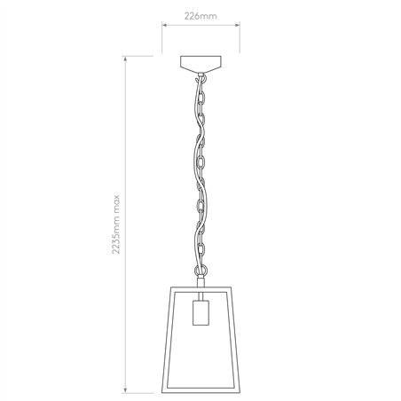 Astro Calvi Pendant 305 | Suspension lamp