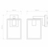 Astro Box Lantern 270 | Wall lamp