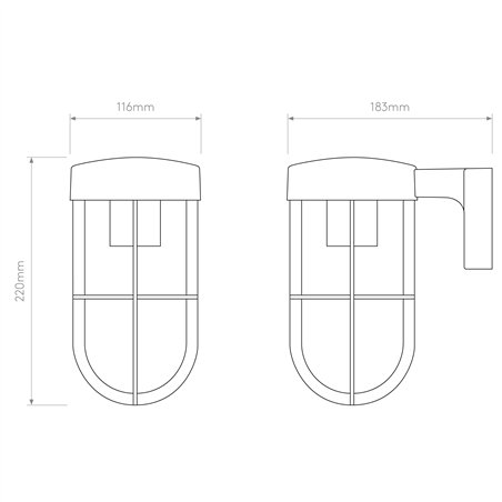 Astro Cabin Wall | Wall lamp