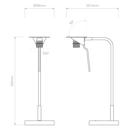 Astro Mitsu Table | Table lamp