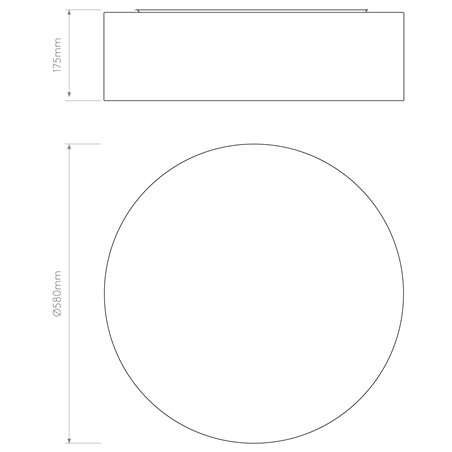 Astro Cambria 580 | Ceiling lamp