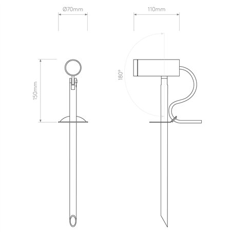 Astro Myos | Tuinpaal | Garden lamp