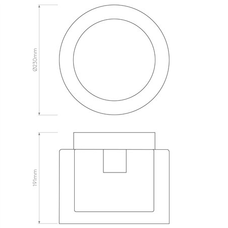 Astro Arezzo ceiling | Ceiling lamp