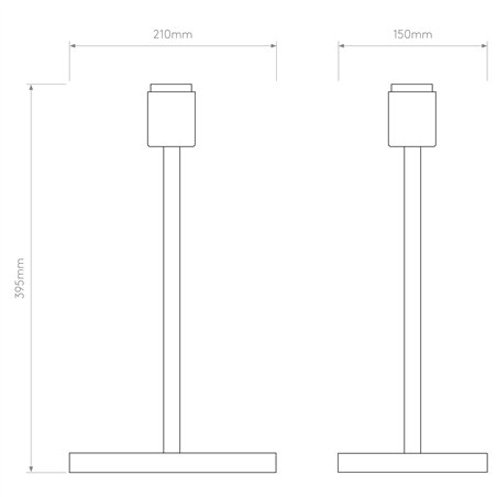 Astro Park Lane Table | Table lamp