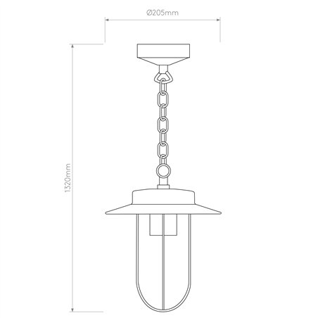 Astro Montparnasse Pendant | Suspension lamp
