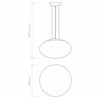 Astro Zeppo Pendant 400 | Suspension lamp